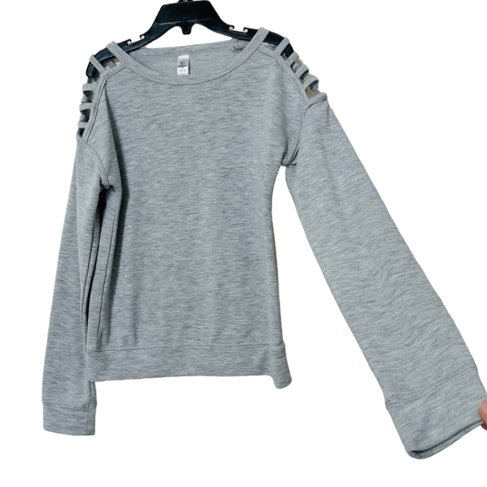 90 Degree by Reflex Girls Size 7/8 Long Sleeve Shirt
